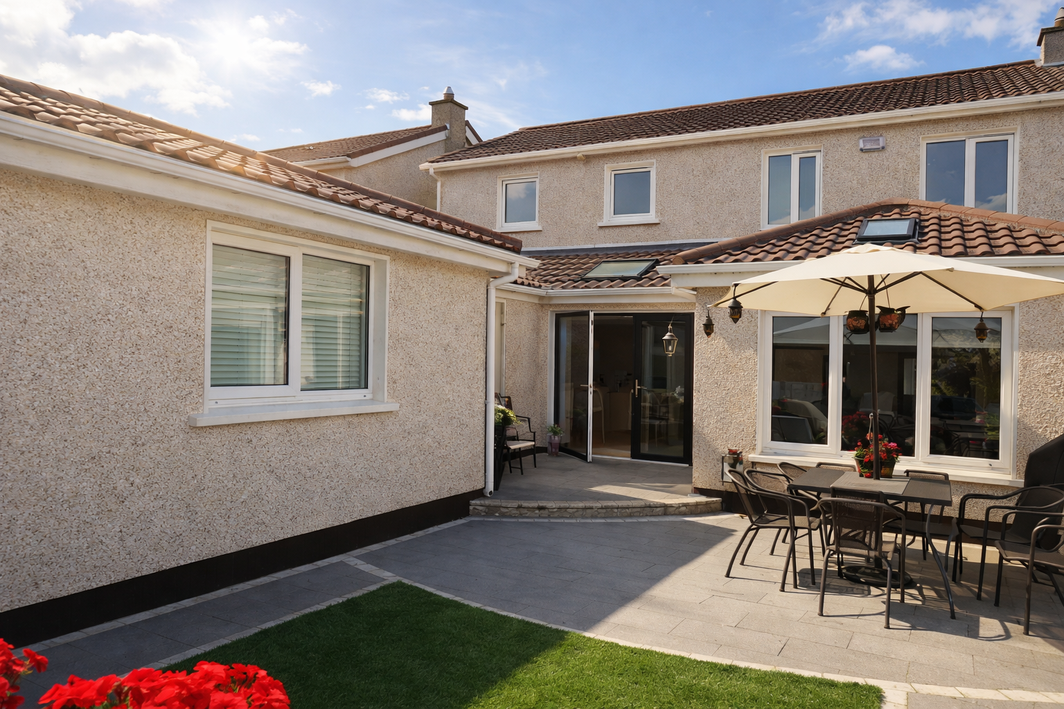 Single storey rear house extension in Dunboyne, Co. Meath 
